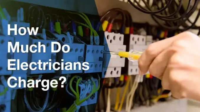 How much does electrician charge to pull wire